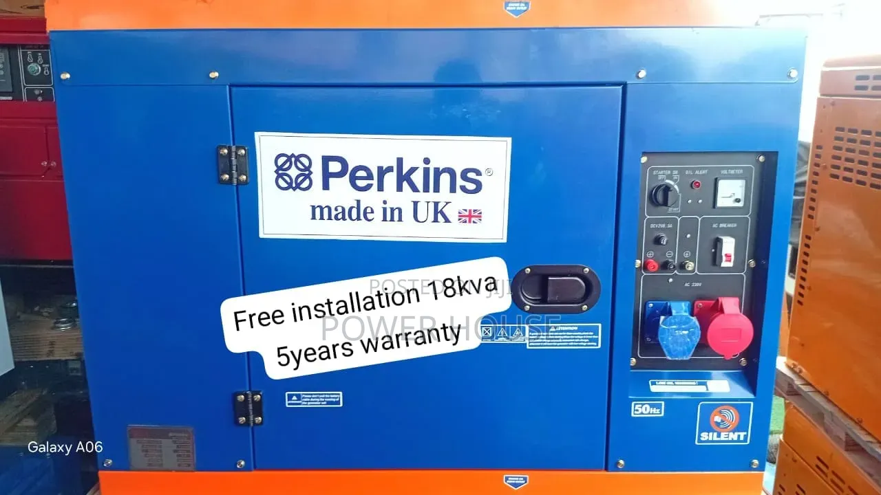 Perkins 18kva Diesel Generator – Heavy-Duty Power Supply 18kva