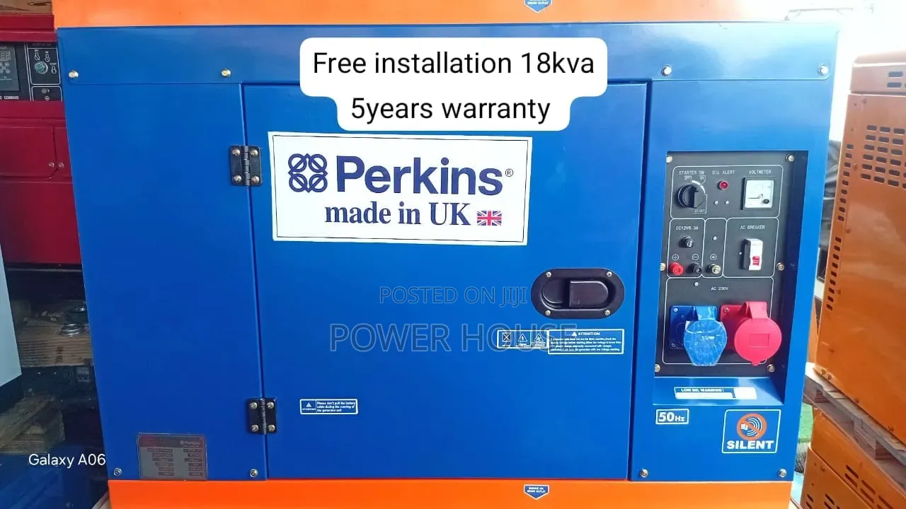 Perkins 18kva Diesel Generator – Heavy-Duty Power Supply 18kva
