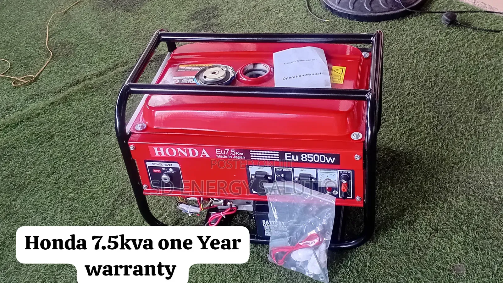 Honda 8500w 7.5kva Generator – Reliable Backup Power