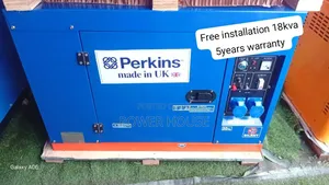 Perkins 18kva Silent Diesel Generator – Ready to Work 18kva