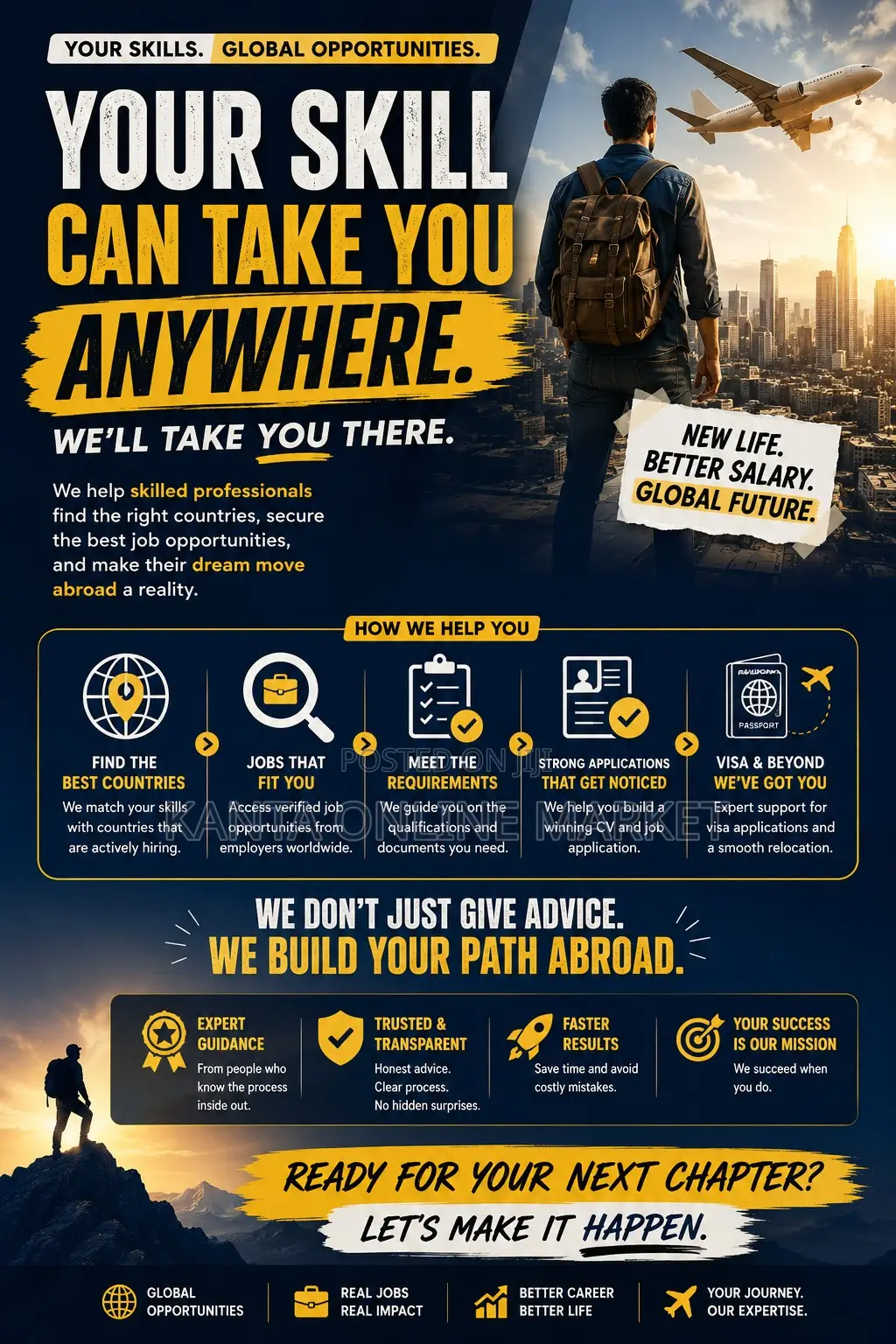 Your Skills Could Be Your Passport to a Better Life