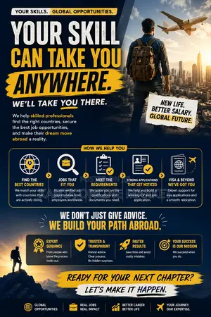 Your Skills Could Be Your Passport to a Better Life