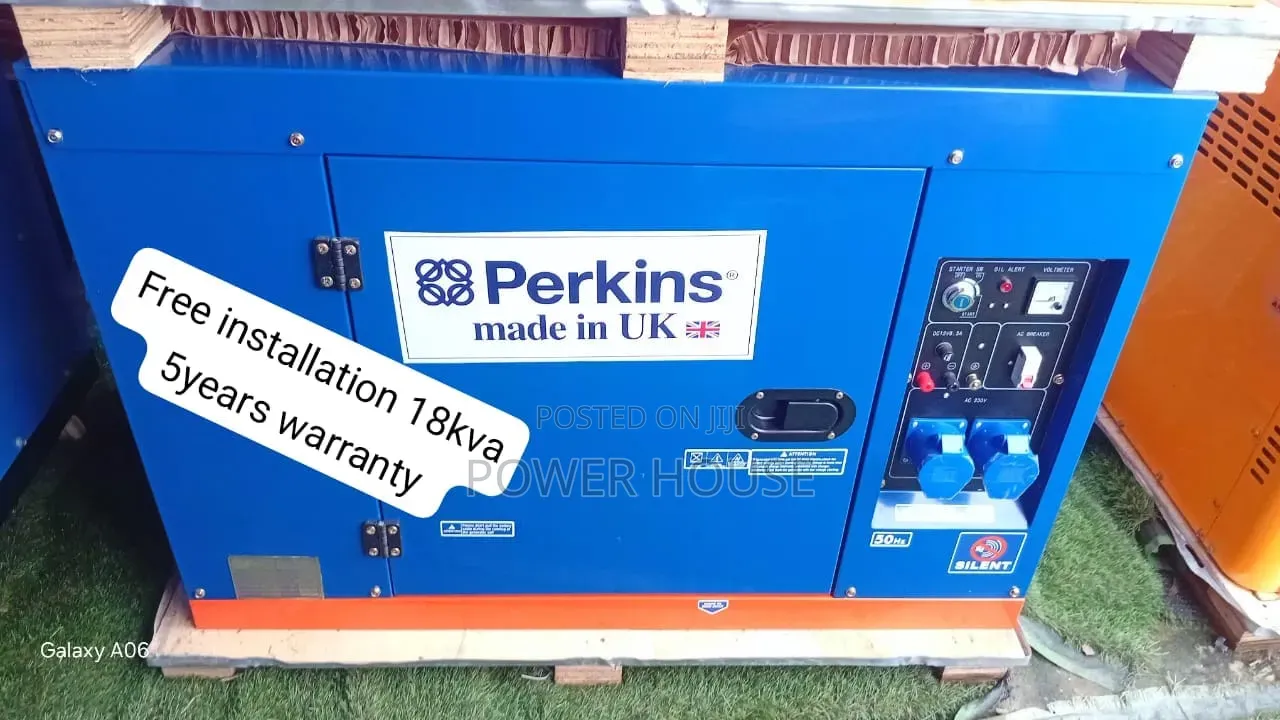 Premium Perkins 18kva Diesel Generator – Powerful Engine 18kva