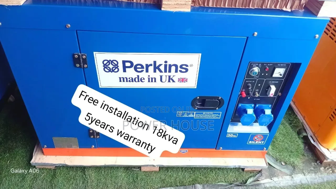 Perkins 18kva Diesel Generator – Ideal for Homes Businesses 18kva