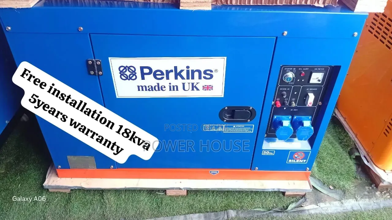 Perkins 18kva Diesel Generator – Ideal for Homes Businesses 18kva