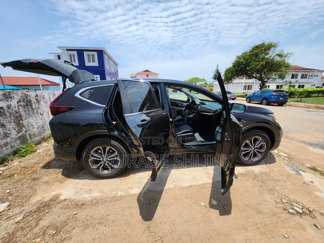 Honda CR-V EX AWD 2020 Black