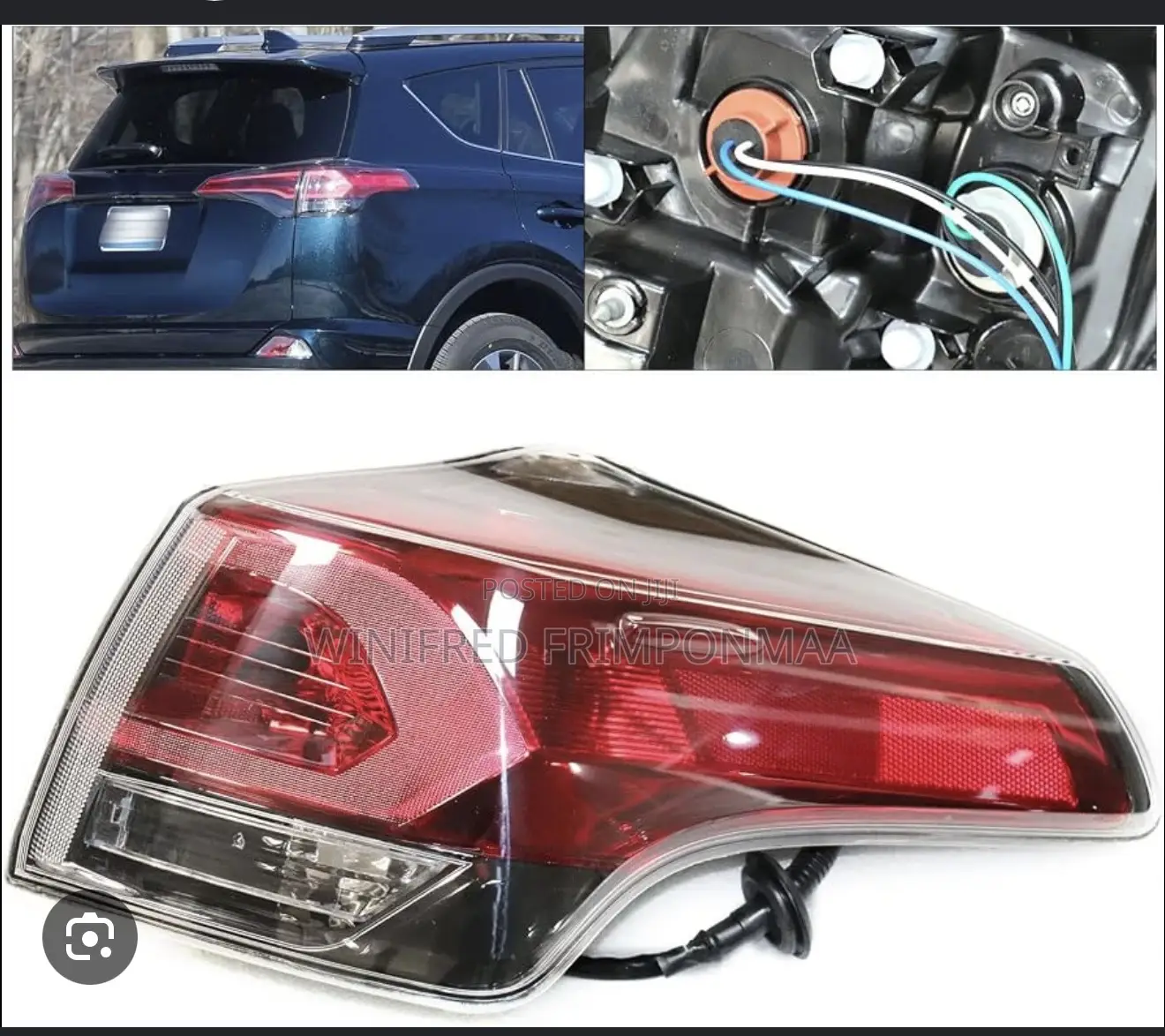 Toyota Rav4 2016,2017,2018 Tail Light