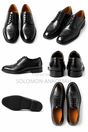 Waako’S Executives Black and Brown Shoes