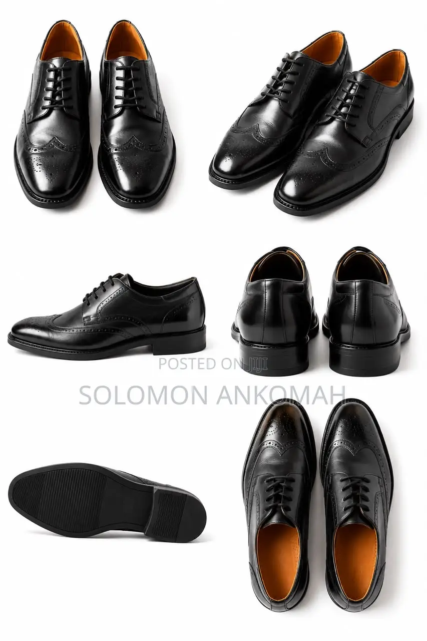 Waako’S Executives Black and Brown Shoes