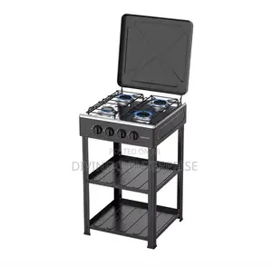 4 Burner Gas Stove With Stand