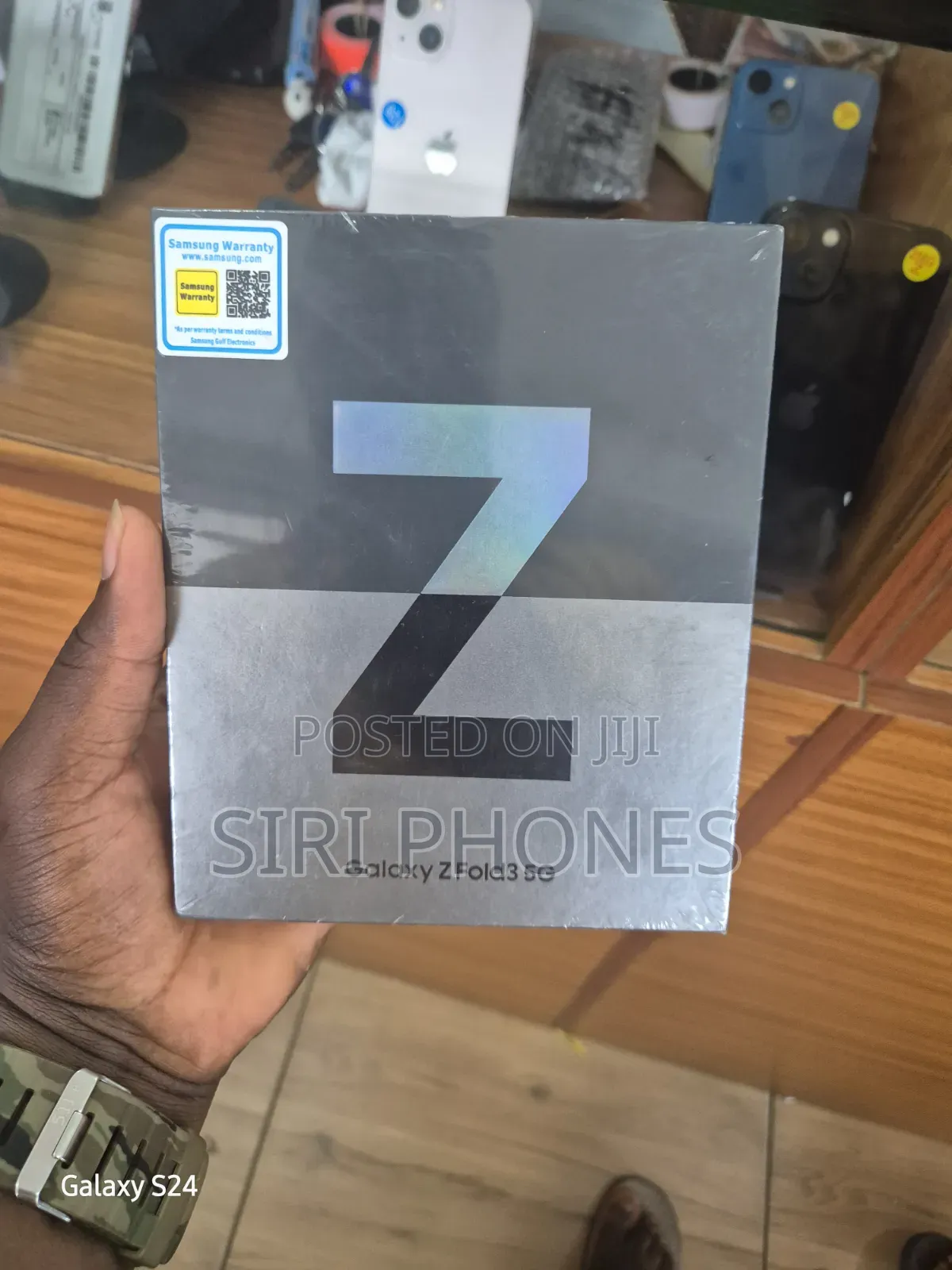 New Samsung Galaxy Z Fold 3 256 GB Black