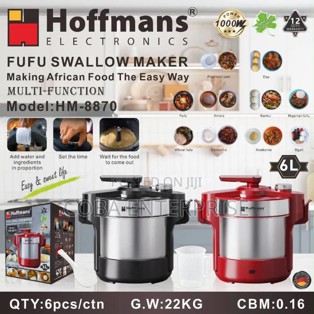 Hoffman Fufu Swallow Maker