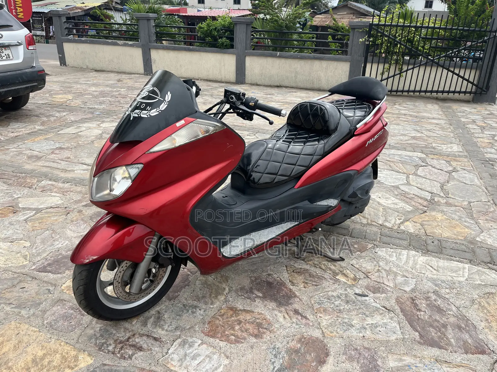 Yamaha Majesty 2020 Red