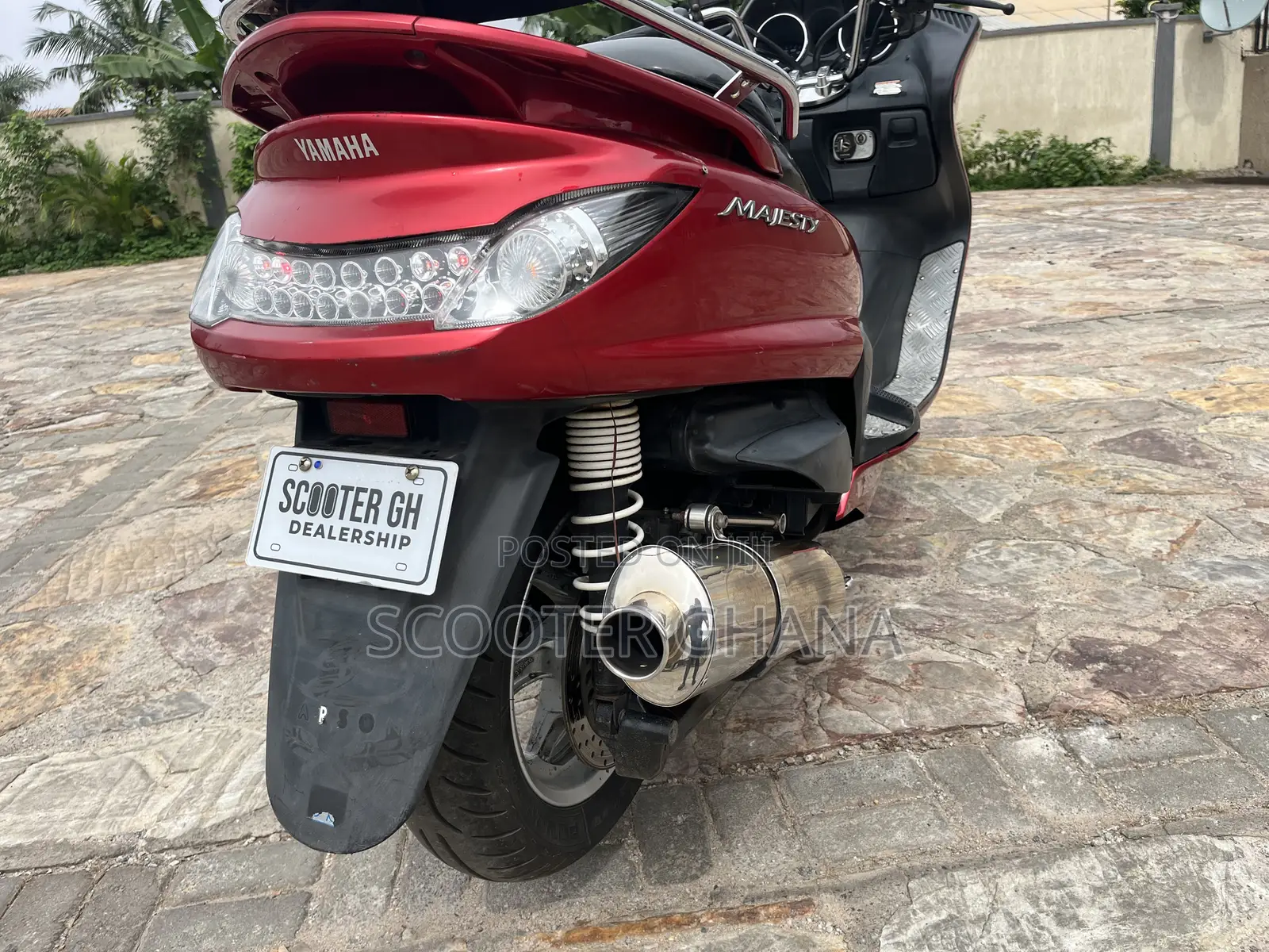 Yamaha Majesty 2020 Red