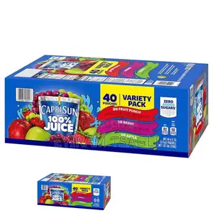 Caprisun 100% Juice Variety Pack(40 Pouches)