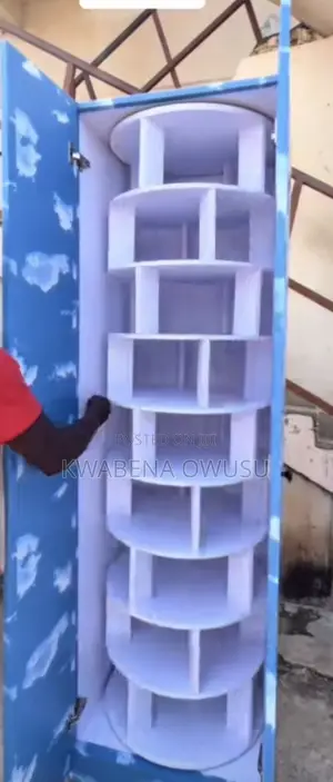 Rotating Shoe Rack