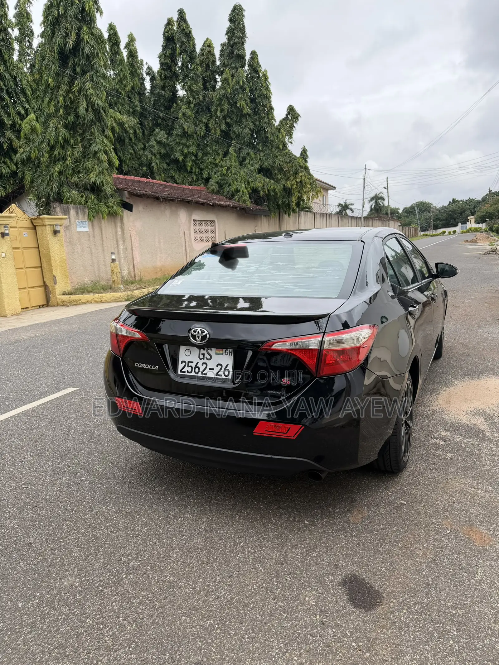 Toyota Corolla S 4dr Sedan (1.8L 4cyl CVT) 2015 Black