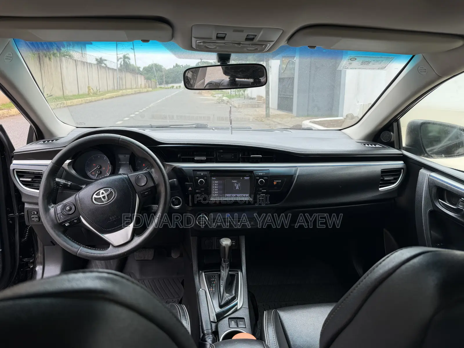 Toyota Corolla S 4dr Sedan (1.8L 4cyl CVT) 2015 Black