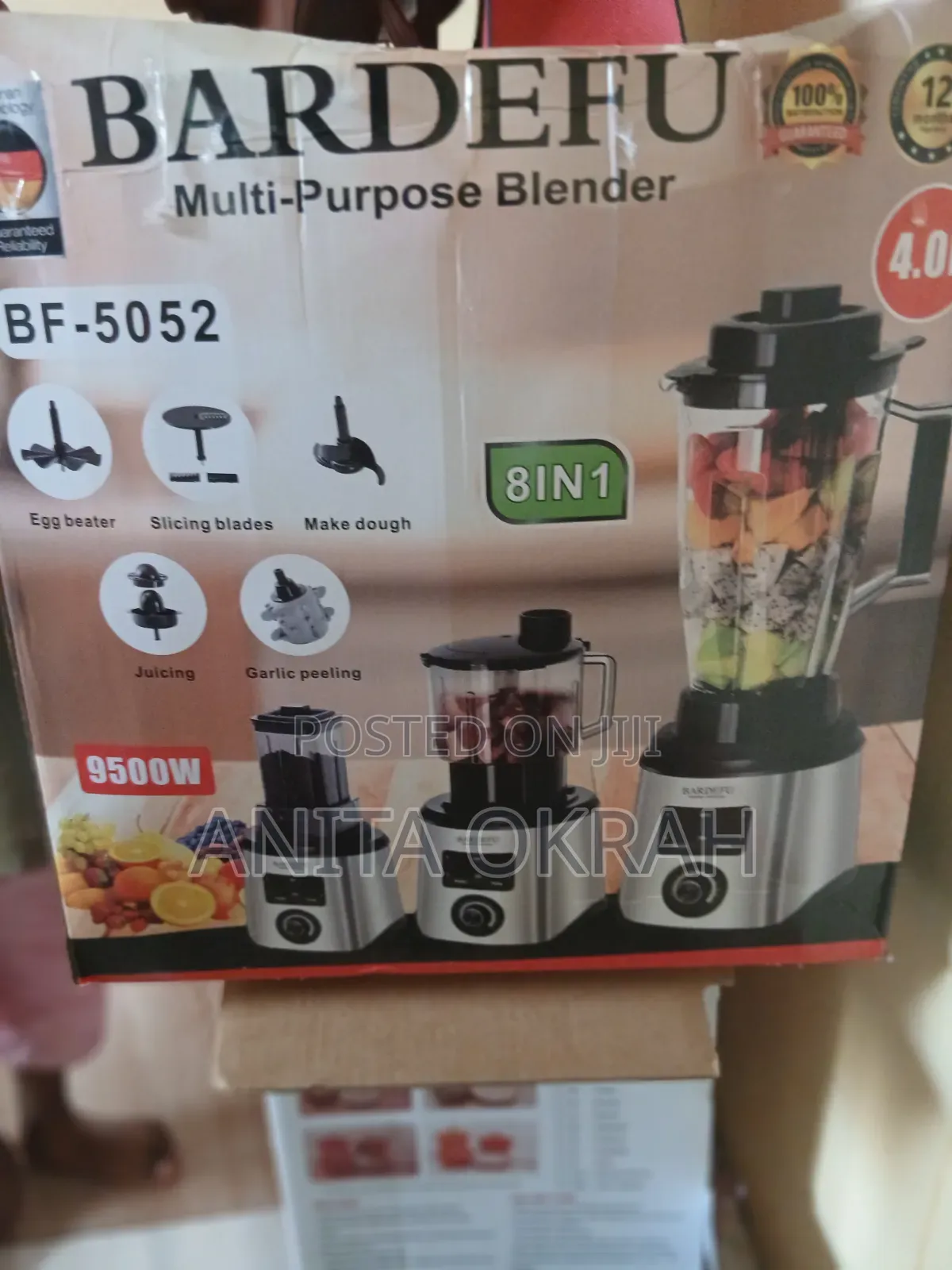 Bardefu Blender 8 in 1