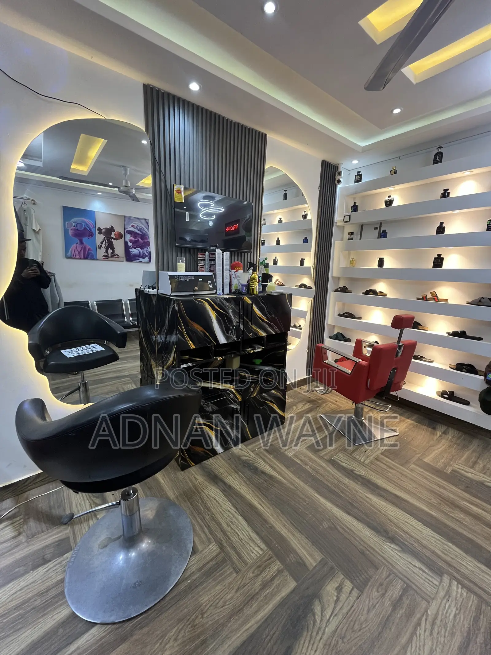 Fully Furnished Barbershop for Sale/Rent