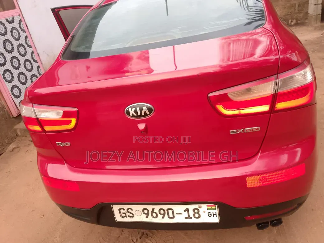 Kia Rio 2013 Red