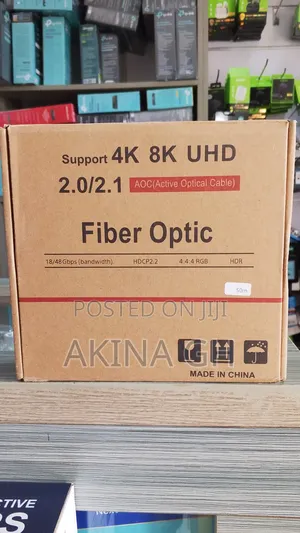 AOC Fiber Optics HDMI 50m Supports UHD
