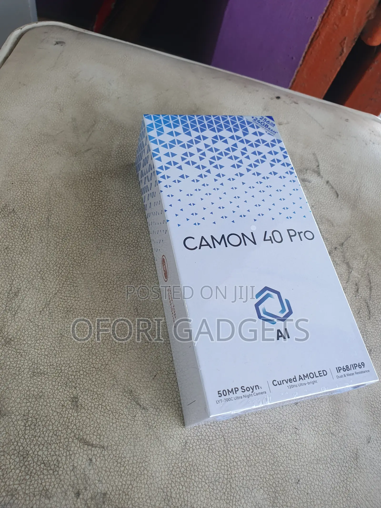 New Tecno Camon 40 Pro 5G 256 GB White