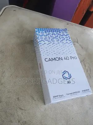 New Tecno Camon 40 Pro 5G 256 GB White