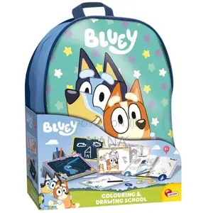 Bluey Coloring and Drawing School Backpack