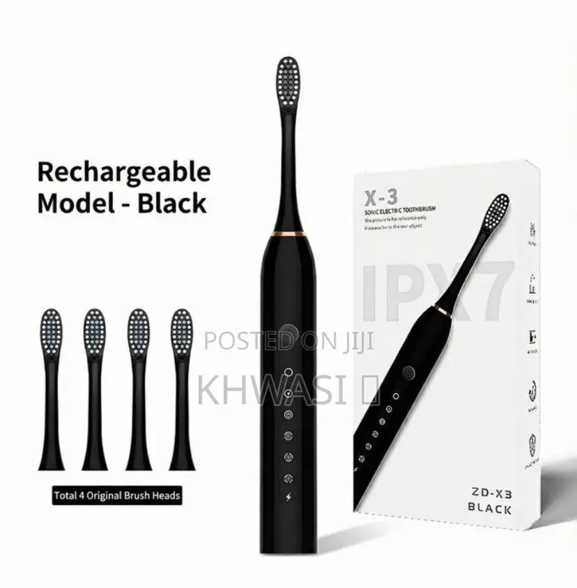 6 Power Electric Brush With 4 Heads