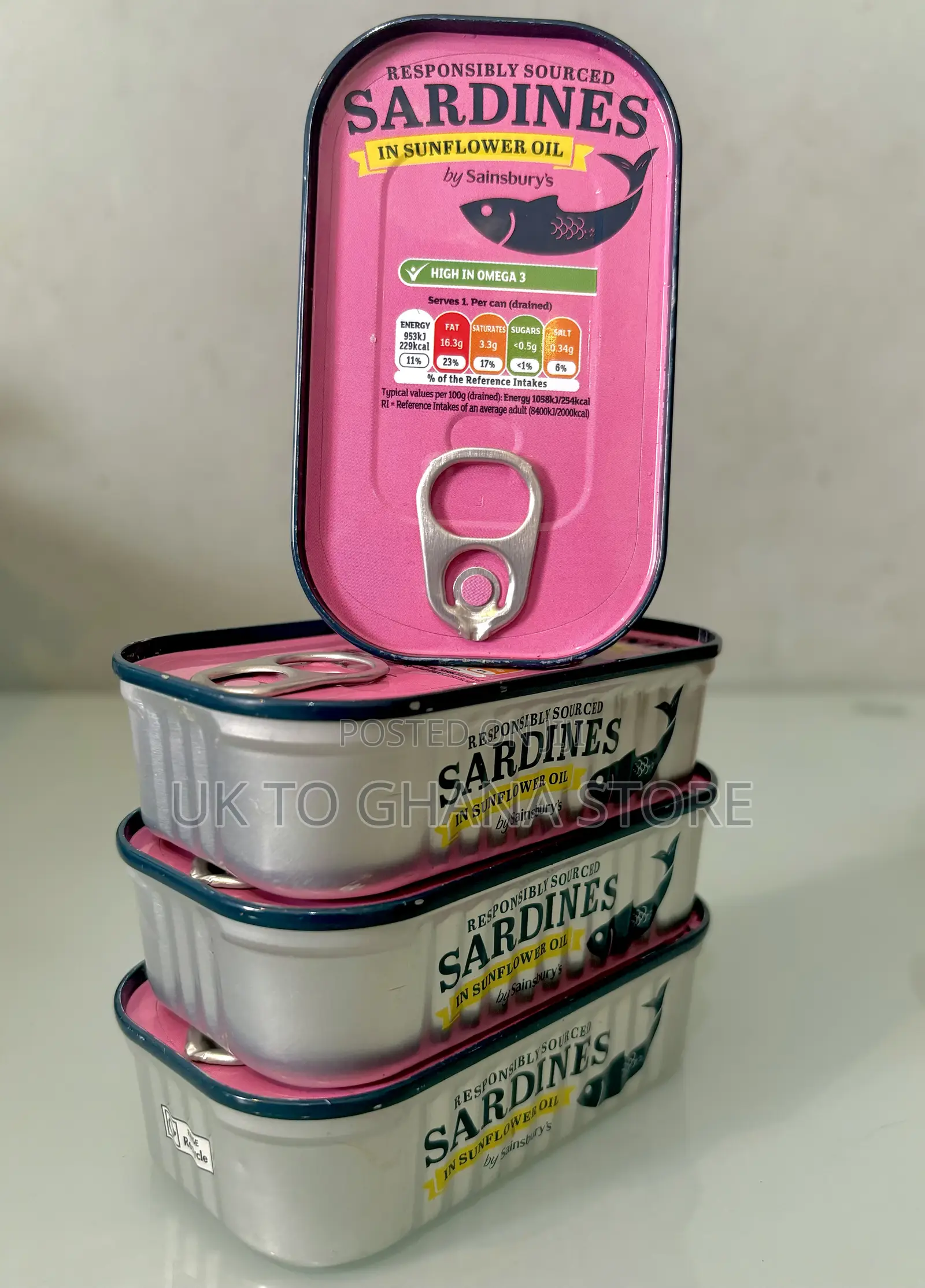 Sardines in Sunflower Oil