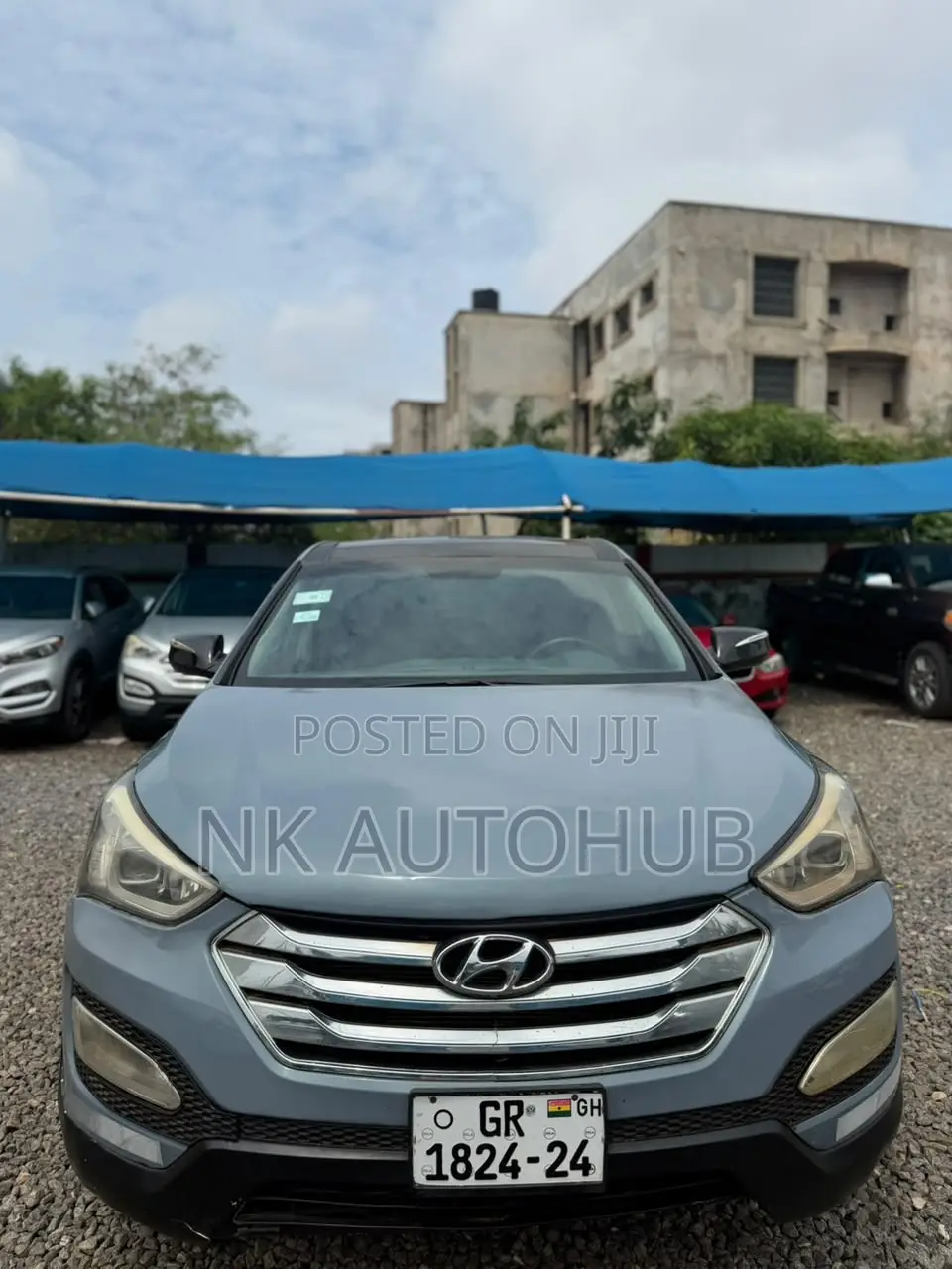 Hyundai Santa Fe Limited 4dr SUV AWD (3.3L 6cyl 6A) 2014 Blue