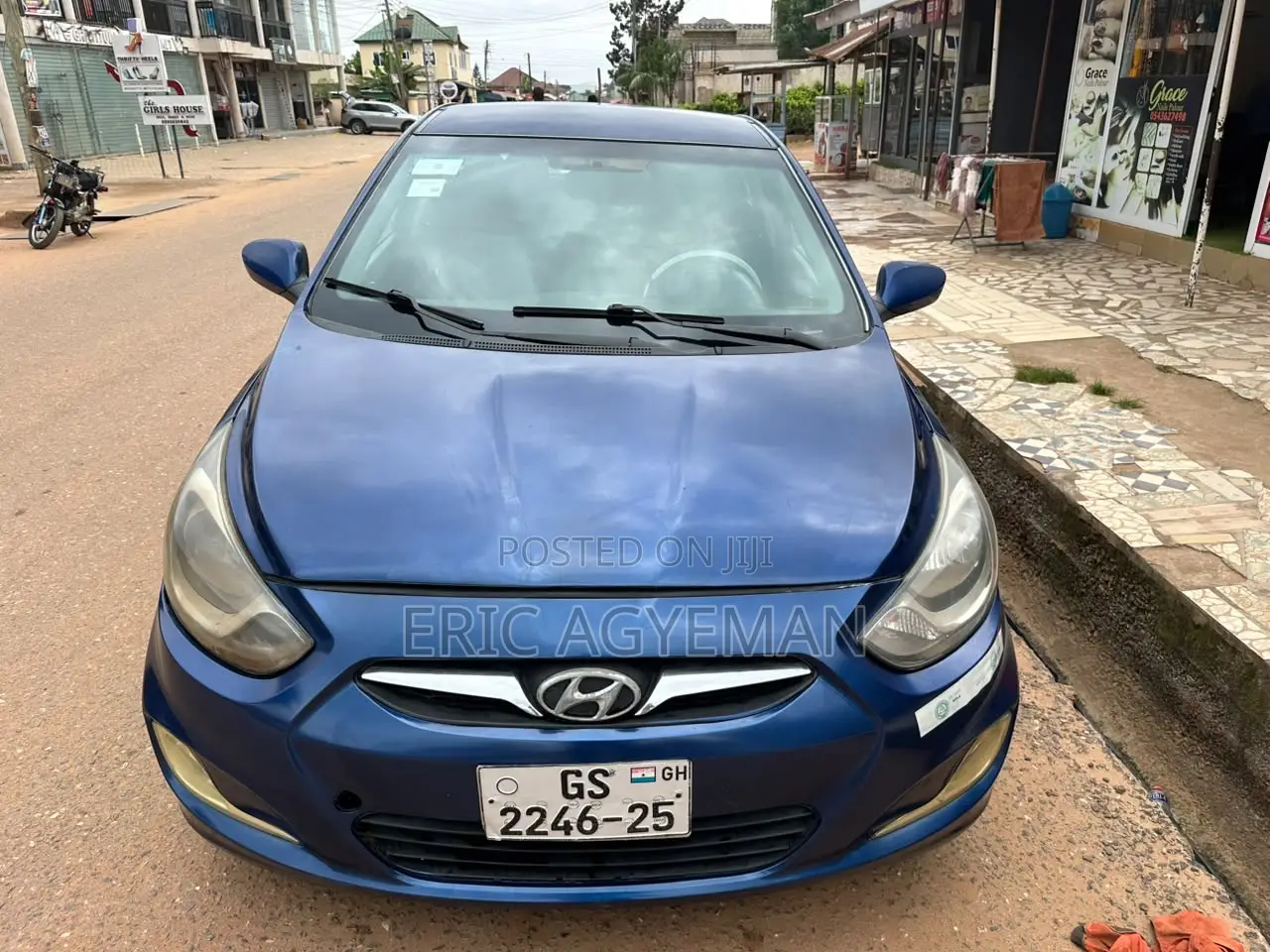 Hyundai Accent 2012 Blue