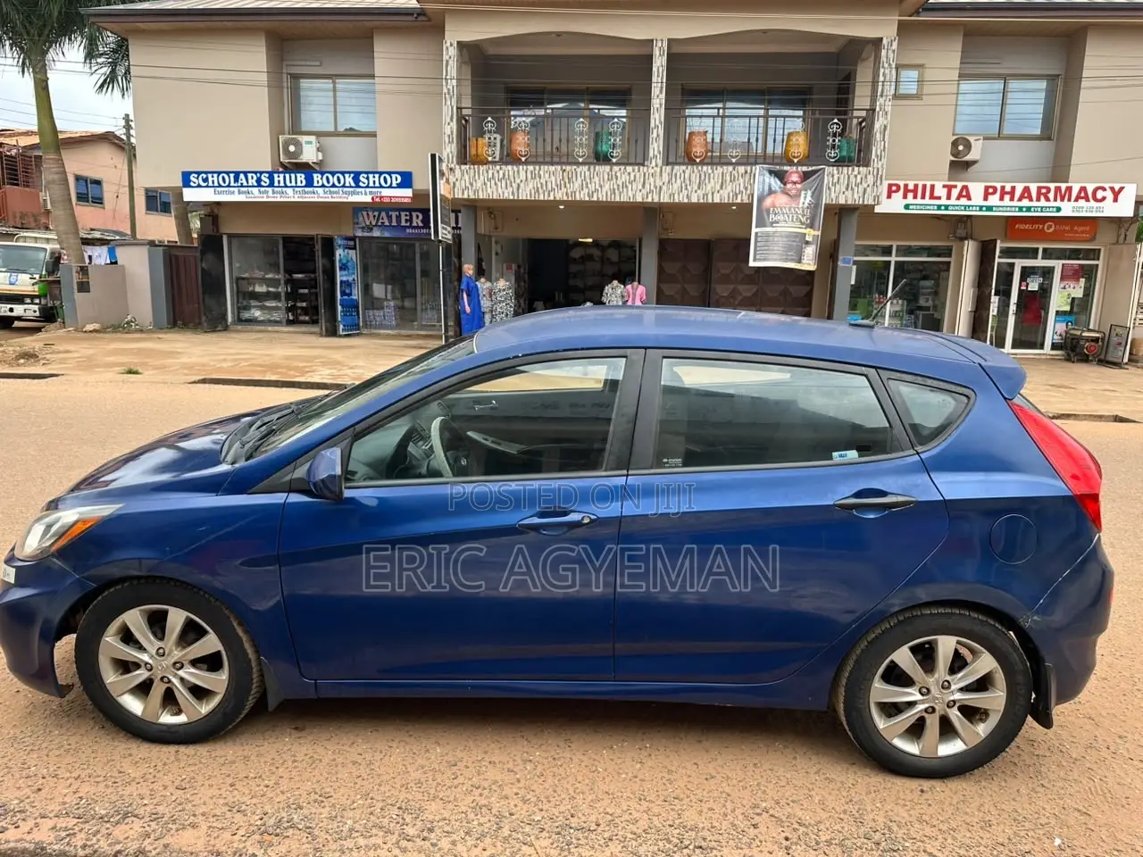 Hyundai Accent 2012 Blue