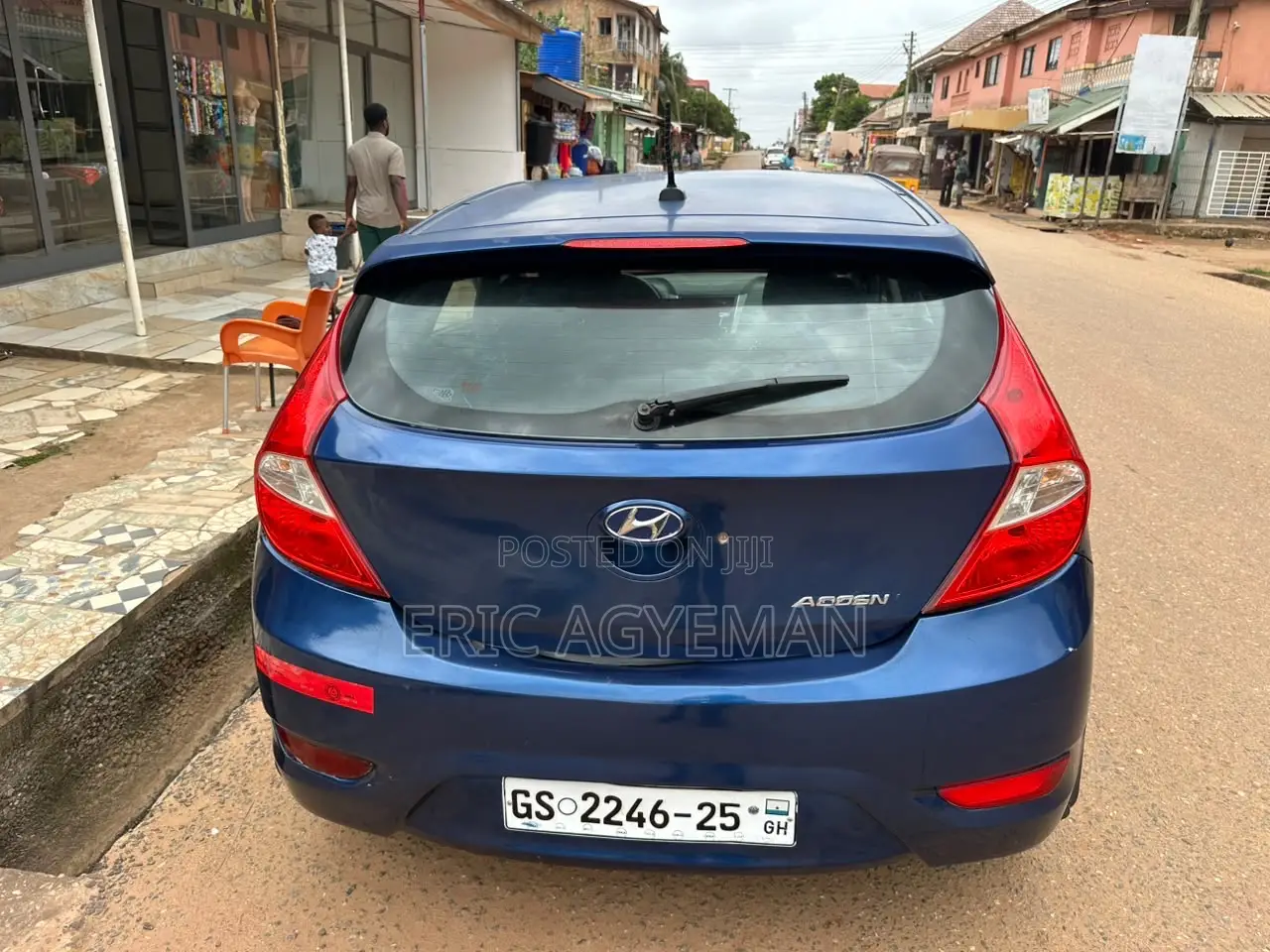 Hyundai Accent 2012 Blue