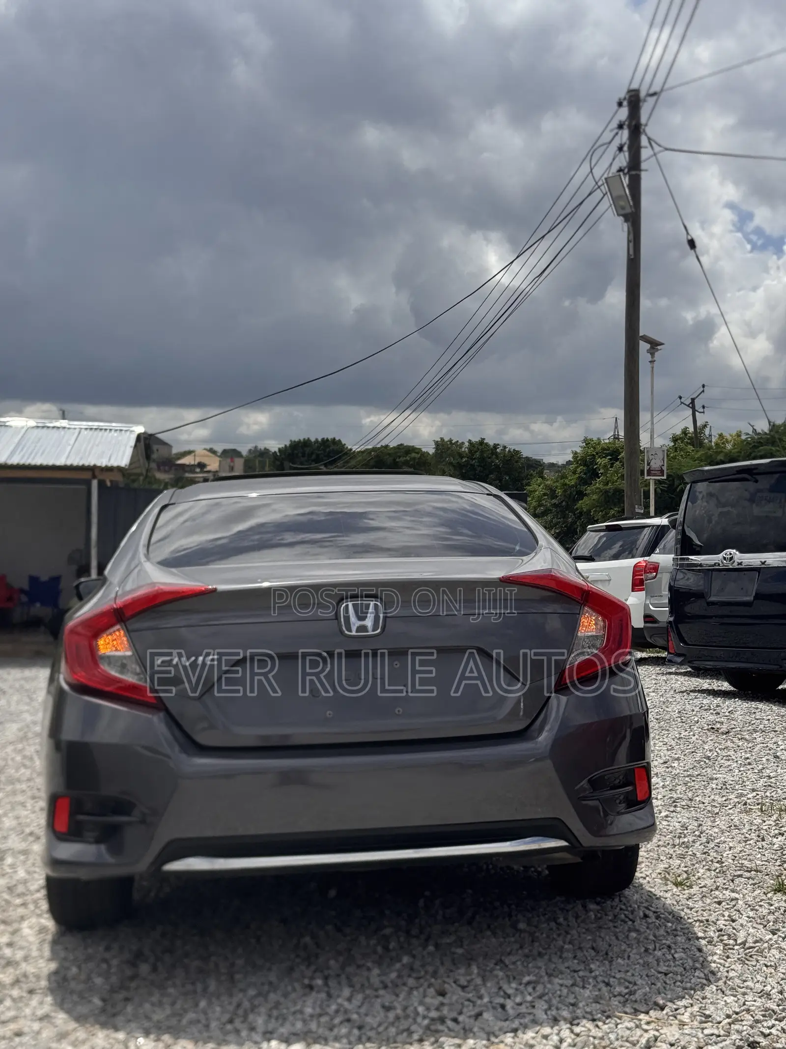 Honda Civic EX Sedan 2019 Gray
