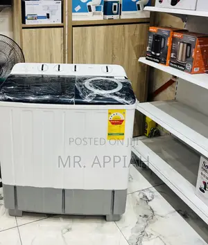 Super Durable TCL 10.5kg Spin Dry Washing Machine(White).