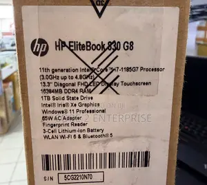 New Laptop HP EliteBook 830 16GB Intel Core i7 SSD 1T