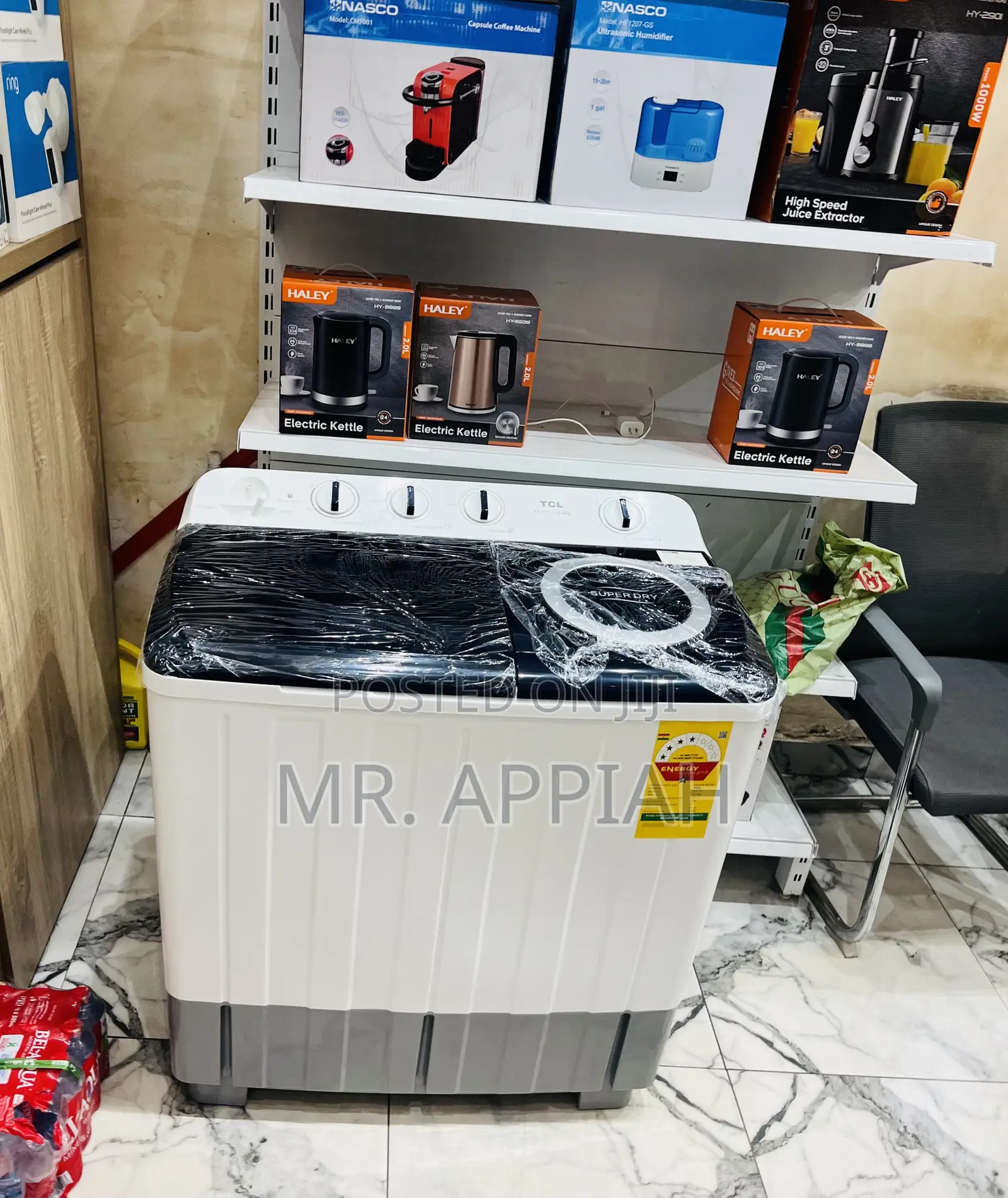 Shop Authentic TCL 10.5kg Washing Machine.