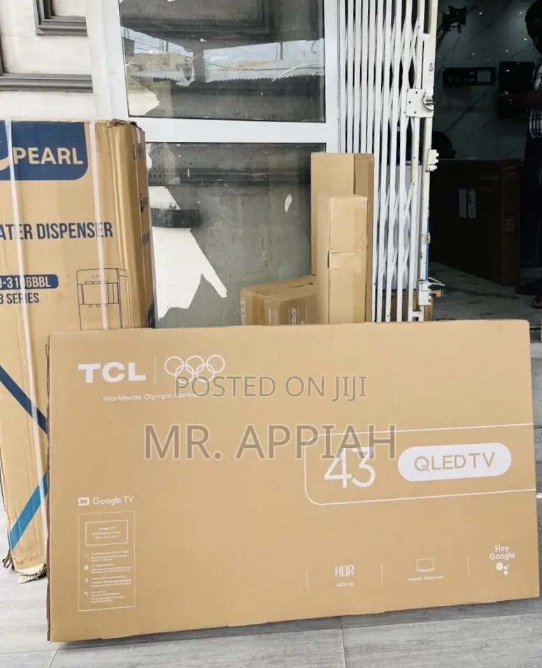 Affordable TCL 43 Inch Qled Smart Satellite Android TV(2025)
