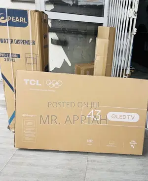 Purchase Classic TCL 43” Qled Smart Satellite Android TV(Black)