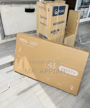 Sealed in Box TCL 43 Qled Smart Satellite Android TV(2024) 