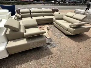 Comfortable 8 Seater Adjustable L Shape Sofa Set
