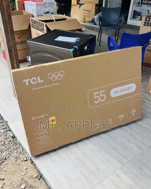 Original TCL 55 Inch Qled Smart Android Frameless Google TV