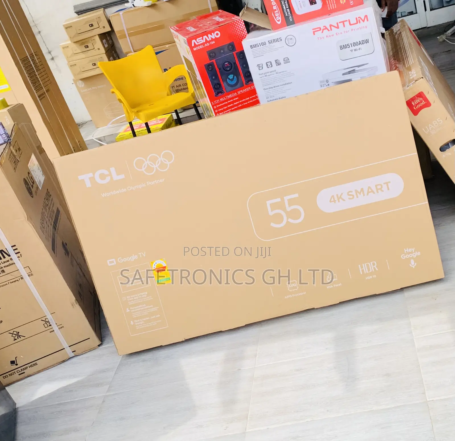 Newly Virtual TCL 50" Qled 50s5k Smart Android Television