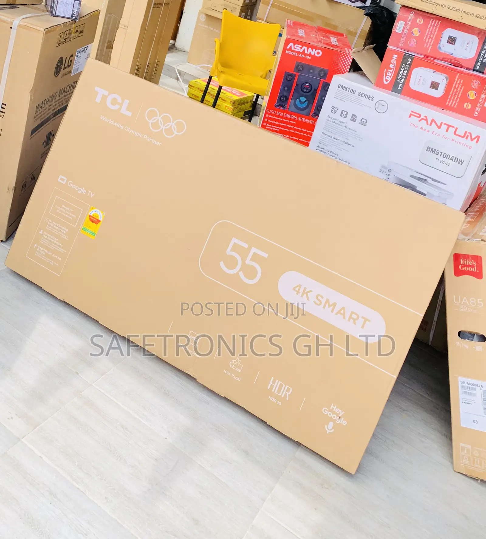 Newly Virtual TCL 50" Qled 50s5k Smart Android Television