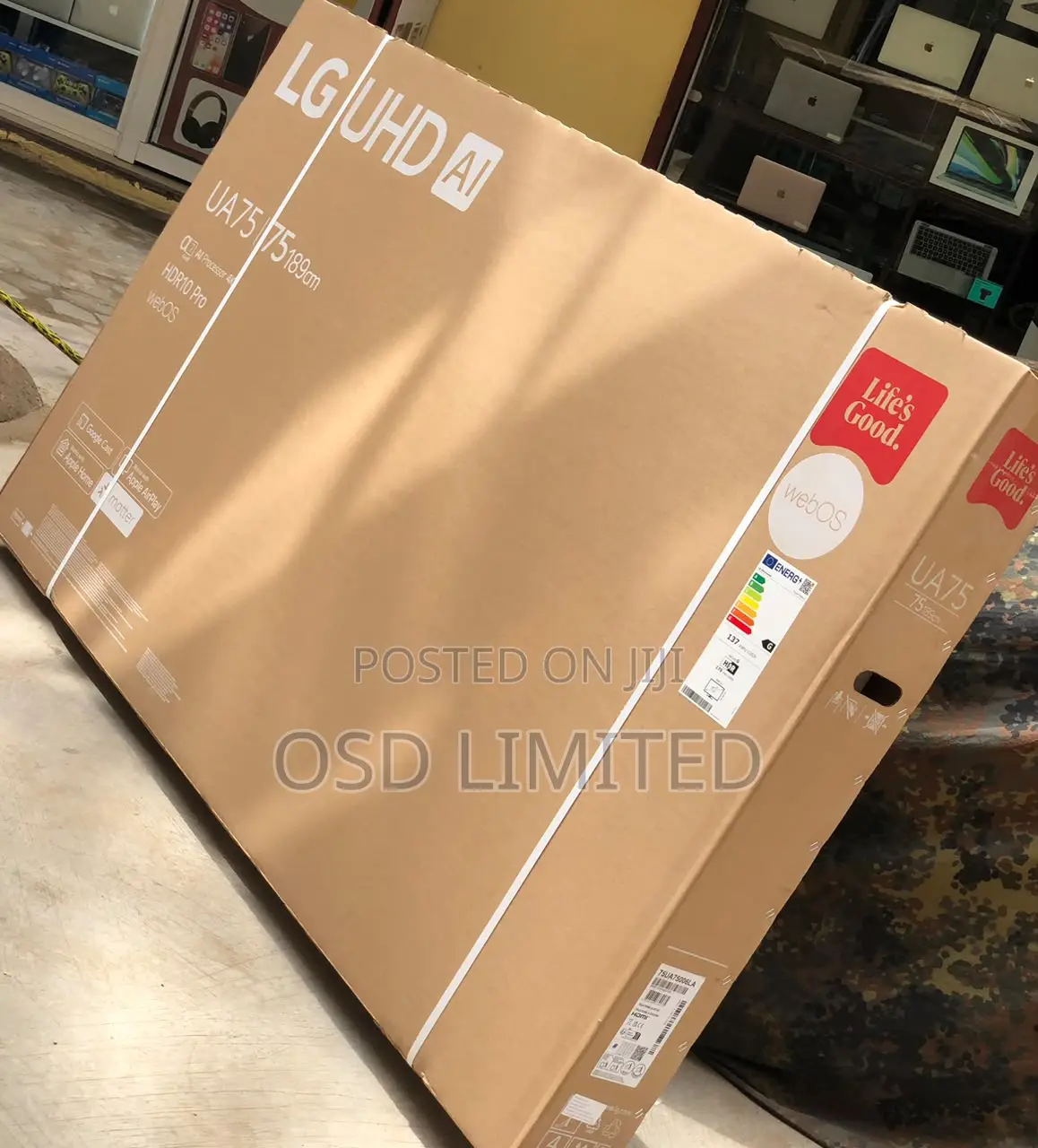 Transform Your Living Room With the LG 75-Inch Smart UHD TV