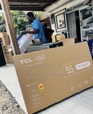Extra Affordable TCL 55” Qled Smart Android Frameless Google TV