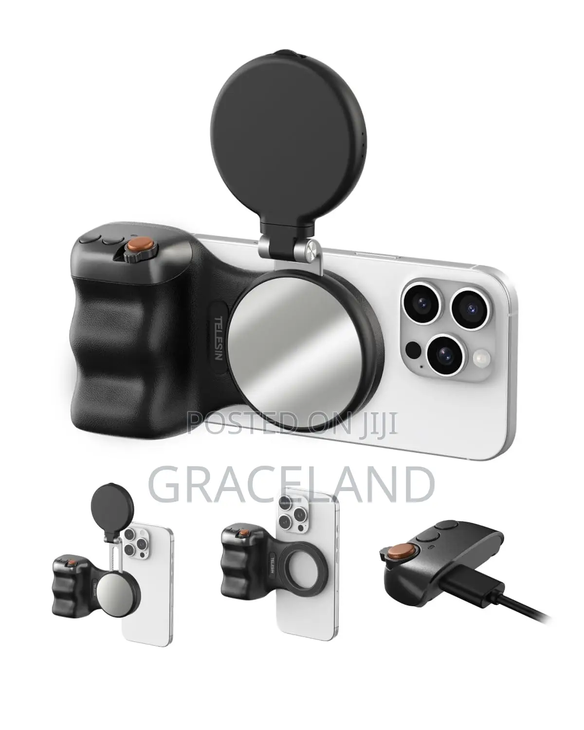 Original Master Grips Telesin iPhone-Samsung Available
