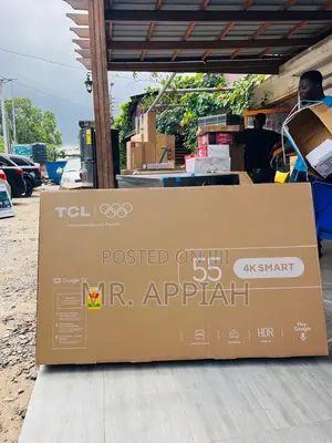Latest and Affordable TCL 55” Qled Smart Android TV.